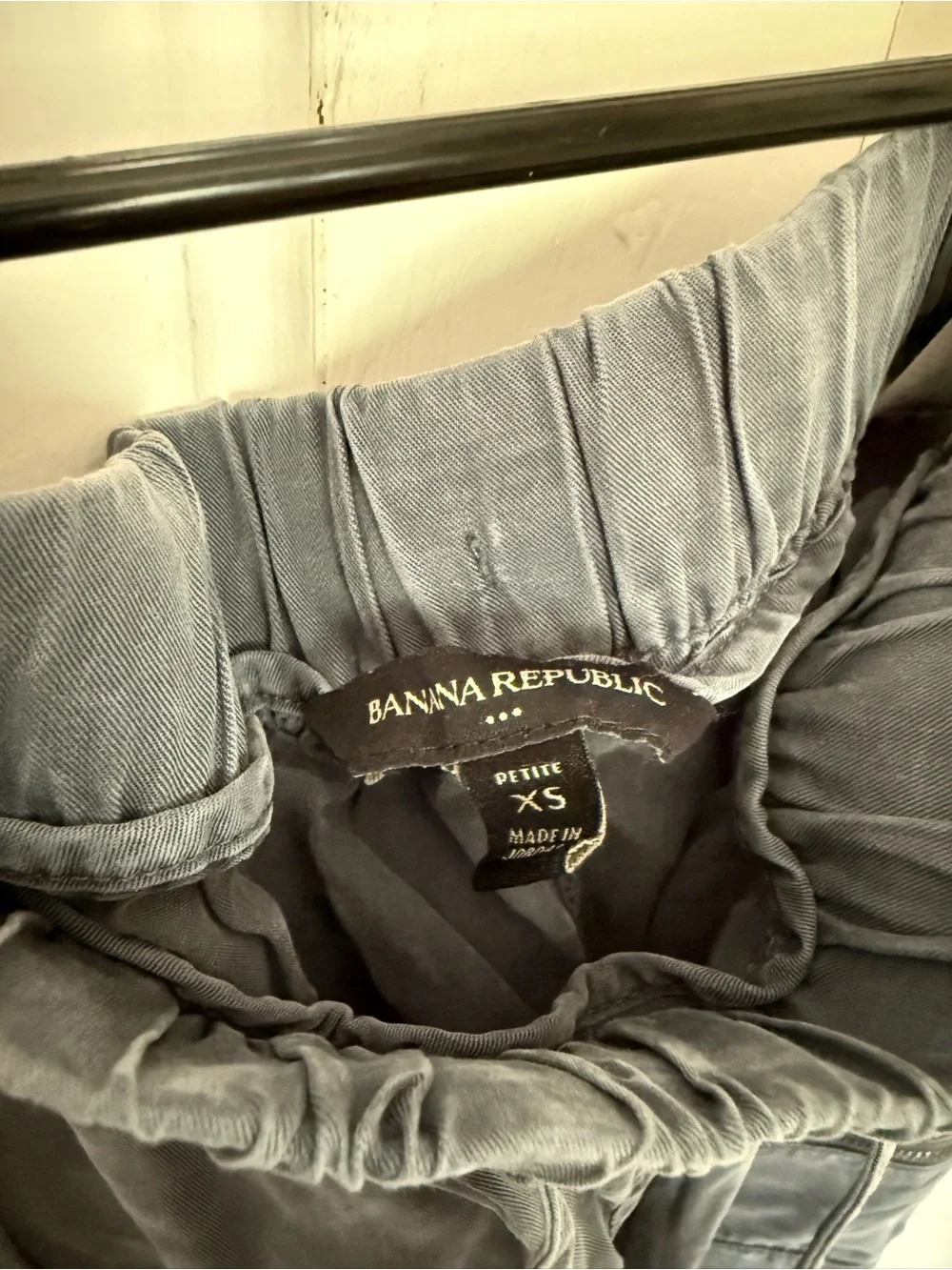 Banana Republic Slate Blue Cargo Jogger Pants